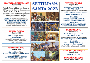 manifesto settimana santa 2